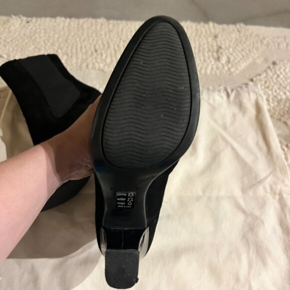 Hogan Ankle Boots in Black Suede 7.5 - Picture 10 of 10